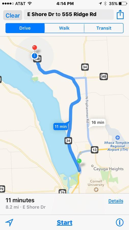 A Cayuga Lakefront Inn - Hotel Alt, Ithaca New York Εξωτερικό φωτογραφία